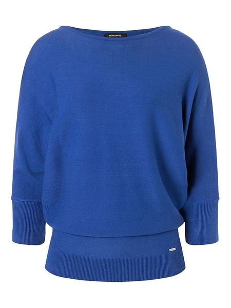 More & More Sweter w kolorze niebieskim rozmiar: 38. Niebieskie swetry More & More, bez wzorów, bez ramiączek. Za 89.26 zł.