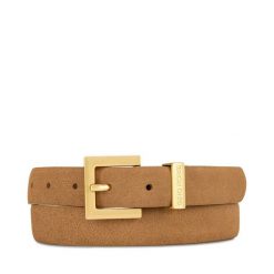 Pasek Damski GINO ROSSI. Brązowe paski Gino Rossi, bez wzorów. Za 129.99 zł.