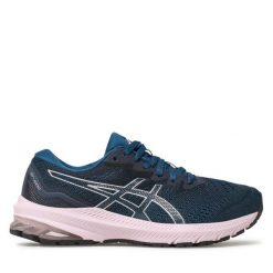 Buty do biegania Asics. Niebieskie obuwie sportowe Asics, bez zapięcia, do biegania. Za 319.99 zł.