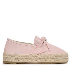 Espadryle Jenny Fairy. Czerwone espadryle Jenny Fairy, bez wzorów, bez obcasa, bez zapięcia. Za 99.99 zł.