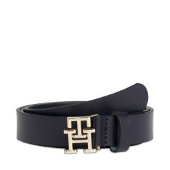 Pasek Tommy Hilfiger. Niebieskie paski TOMMY HILFIGER, bez wzorów. Za 143.99 zł.