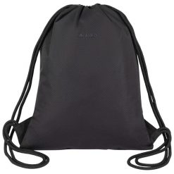 Torba sportowa Jako Gymsack. Czarne torby na ramię JAKO, bez wzorów, z gumy, eleganckie, na ramię, z nadrukiem, bez dodatków. Za 128.00 zł.