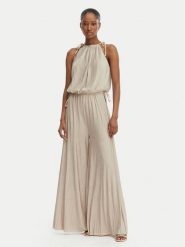 BOSS Kombinezon Edecki 50559000 Beżowy jasny Regular Fit. Brązowe sukienki Boss, xl, bez wzorów, z syntetyku, bez kołnierzyka, bez ramiączek. Za 1,249.00 zł.