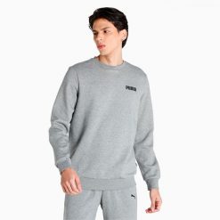 Puma Bluza Ess Fl 84746003. Czarne bluzy Puma, s, bez wzorów, bez kaptura. Za 140.99 zł.
