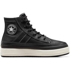 Buty sportowe Converse Chuck Taylor All Star Equip Wp. Czarne obuwie sportowe Converse, ze skóry, bez zapięcia, na fitness i siłownię. Za 890.00 zł.