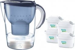 Dzbanek Brita Marella XL + 4 wkł. Maxtra (niebieski; 3,5l). Dzbanki filtrujące Brita. Za 163.99 zł.