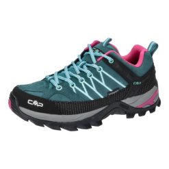 Buty trekkingowe damskie CMP RIGEL LOW. Czarne trekkingi CMP, z gumy, trekkingowe. Za 449.00 zł.