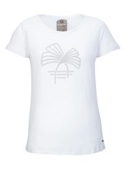 G.I.G.A. DX by KILLTEC Koszulka "GS 21" w kolorze białym rozmiar: 42. Białe bluzki G.I.G.A. DX by KILLTEC, bez wzorów, z bawełny, bez kołnierzyka, bez ramiączek. Za 70.57 zł.