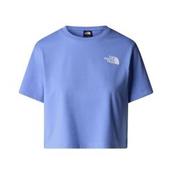 The North Face Koszulka Simple Dome Cropped Slim Nf0A87U40Yi. Niebieskie koszulki sportowe The North Face, bez wzorów, bez ramiączek. Za 90.99 zł.