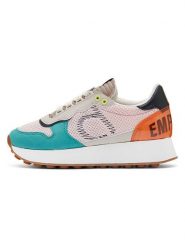 DUUO Sneakersy "Calma 063" w kolorze turkusowo-jasnoróżowym rozmiar: 40. Różowe trampki DUUO, bez wzorów, bez zapięcia. Za 248.27 zł.