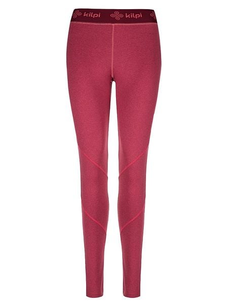 Kilpi Legginsy sportowe "Invera" w kolorze czerwonym rozmiar: 40. Czerwone legginsy Kilpi, bez wzorów, z materiału, outdoorowe. Za 100.52 zł.