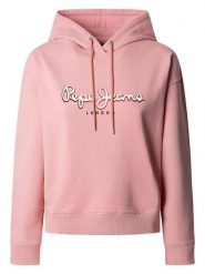 Pepe Jeans Bluza "Maddy" w kolorze jasnoróżowym rozmiar: M. Różowe bluzy Pepe Jeans, m, bez wzorów, z bawełny, z kapturem. Za 193.70 zł.
