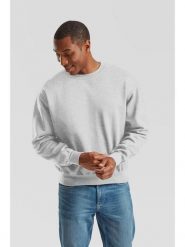 Bluza Sudadera Fruit Of The Loom Supercotton Adulto w kolorze szarym. Czarne bluzy FRUIT OF THE LOOM, m, bez wzorów, z bawełny, z kapturem. Za 182.99 zł.