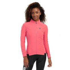 Kurtka rowerowa softshell damska J1 Breakaway Neon. Brązowe kurtki sportowe SIROKO, xs, bez wzorów, z materiału, bez kaptura. W wyprzedaży za 256.95 zł.