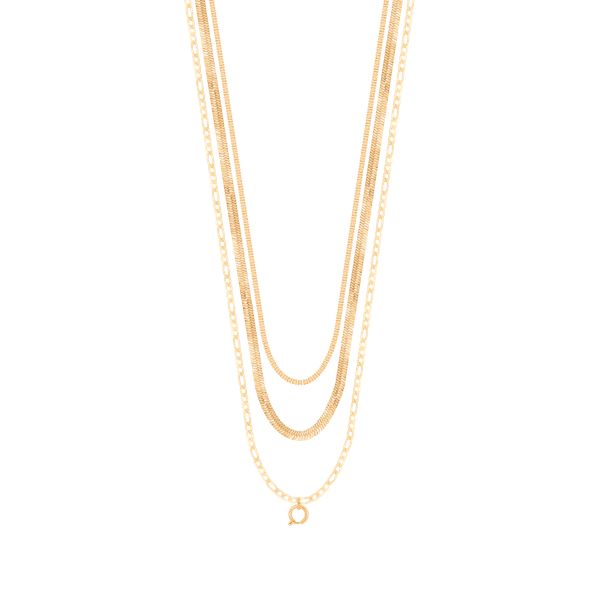 Naszyjnik Multichain pozłacany. Naszyjniki Lilou, pozłacane. Za 319.00 zł.