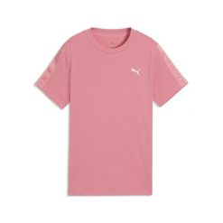 Młodzieżowa koszulka Essentials Tape PUMA. Czerwona bluzki Puma, m, bez wzorów, eleganckie, bez kołnierzyka, bez ramiączek. Za 99.00 zł.
