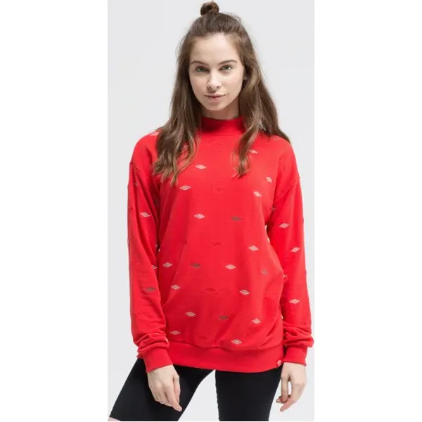 Umbro Bluza Tomokoko , czerwony, rozmiar M. Czerwone bluzy Umbro, m, bez wzorów, z bawełny, bez kaptura. W wyprzedaży za 103.99 zł.