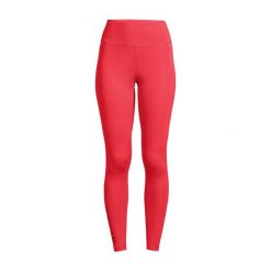 Legginsy treningowe damskie Casall Graphic High Waist. Czerwone legginsy sportowe Casall, bez wzorów, z podwyższonym stanem, na fitness i siłownię. Za 139.99 zł.