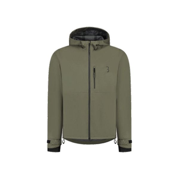 Kurtka wodoodporna BBB Cycling Explorer. Zielone kurtki sportowe BBB CYCLING, bez wzorów, bez kaptura, rowerowe. Za 570.00 zł.