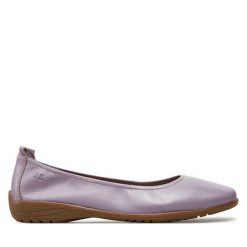 Baleriny Josef Seibel. Fioletowe baleriny Josef Seibel, bez wzorów, bez obcasa. Za 239.99 zł.