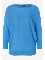 More & More Sweter w kolorze niebieskim rozmiar: 40. Niebieskie swetry More & More, s, bez wzorów, z wiskozy, bez ramiączek. Za 122.67 zł.