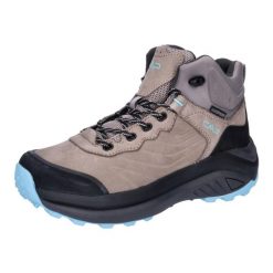 Damskie buty trekkingowe CMP Juukat WP Mid. Brązowe trekkingi CMP, z gumy. Za 496.75 zł.