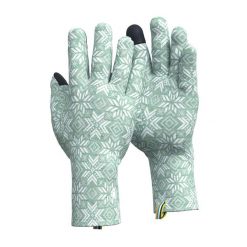 Rękawiczki trekkingowe Smartwool Thermal Merino. Zielone rękawiczki Smartwool, bez wzorów, z wełny, sportowe. Za 159.99 zł.