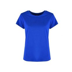 T-shirt fitness damski. Niebieskie t-shirty North Sails, s, bez wzorów, z bawełny, bez kołnierzyka, bez ramiączek. Za 124.00 zł.