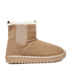 Śniegowce DeeZee. Brązowe trapery i śniegowce DeeZee. Za 229.99 zł.
