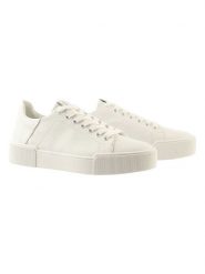 Högl Skórzane sneakersy "Blade" w kolorze białym rozmiar: 38,5. Białe trampki Högl, bez wzorów, bez zapięcia. Za 404.10 zł.