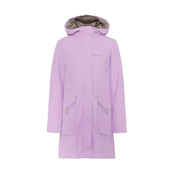 Parka dla kobiet Kari Traa Mona. Czerwone parki Kari Traa, l, z materiału, bez kaptura. Za 982.50 zł.