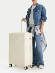 Reebok Walizka duża CEO-RBK-WAL-026-L Żółty. Żółte walizki Reebok, bez wzorów, duże. Za 349.99 zł.