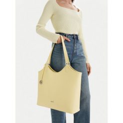 Torebka MEXX. Żółte shopper Mexx, bez wzorów, bez dodatków. Za 229.99 zł.
