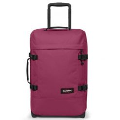 Torba na kółkach Eastpak Tranverz S. Czerwone torby na ramię Eastpak, bez wzorów, z materiału, eleganckie, na ramię, bez dodatków. Za 624.50 zł.