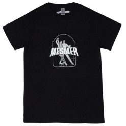 Koszulka Mesmer Lovely-Couple. Czarne bluzki MESMER, bez wzorów, sportowe, bez kołnierzyka, bez ramiączek. Za 153.50 zł.