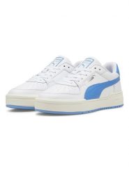 Puma Skórzane sneakersy "CA Pro Classic" w kolorze biało-niebieskim rozmiar: 41. Białe trampki Puma, bez wzorów, bez zapięcia. Za 127.65 zł.