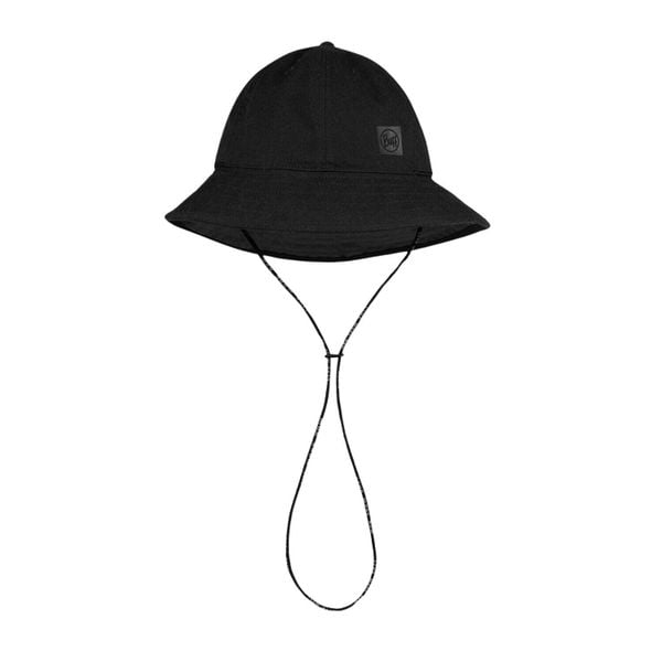 Kapelusz BUFF NMAD BUCKET HAT YSTE BLACK. Czarne kapelusze Buff, bez wzorów, z bawełny. Za 159.90 zł.