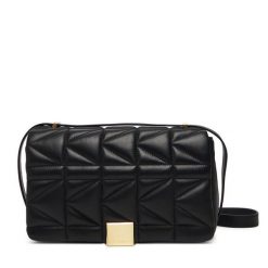 Torebka KARL LAGERFELD. Czarne listonoszki KARL LAGERFELD, bez wzorów, bez dodatków. Za 1,649.00 zł.