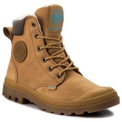 Trapery Palladium. Brązowe trapery i śniegowce Palladium. Za 839.99 zł.