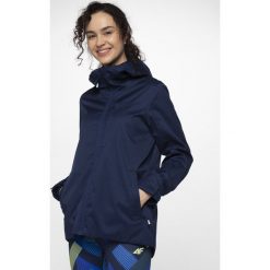 Kurtka miejska damska KUD240 - granat melanż. Brązowe kurtki sportowe 4f, m, bez wzorów, bez kaptura. W wyprzedaży za 249.99 zł.