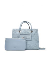 Elisabetta Franchi Torebka BS-83A-52E2-V390 Błękitny. Niebieskie torebki klasyczne Elisabetta Franchi, bez wzorów, z tworzywa sztucznego, bez dodatków. Za 1,349.00 zł.
