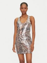 Guess Sukienka codzienna E5GK04 KCR72 Brązowy Bodycon Fit. Brązowe sukienki Guess, na co dzień, s, z aplikacjami, z syntetyku, bez kołnierzyka, bez ramiączek, bodycon. Za 279.99 zł.
