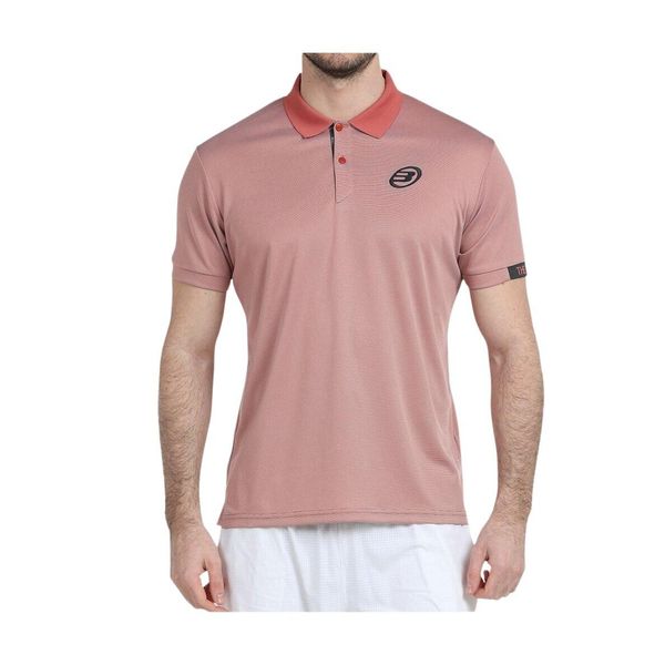 Bullpadel Unete Polo Shirt. Brązowe koszulki polo bullpadel, bez wzorów, bez kołnierzyka, bez ramiączek. W wyprzedaży za 186.90 zł.