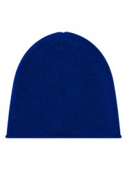 AUTHENTIC CASHMERE Kaszmirowa czapka "Pinier" w kolorze niebieskim rozmiar: onesize. Niebieskie czapki AUTHENTIC CASHMERE, bez wzorów, z kaszmiru. Za 179.22 zł.