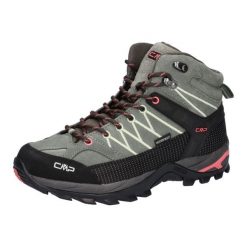 Buty trekkingowe damskie CMP RIGEL MID skóra wysokie wygodne wodoodporne. Brązowe trekkingi CMP, ze skóry. Za 499.99 zł.