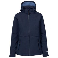 Kurtka Damska Christine DLX Soft Shell. Fioletowe kurtki sportowe Trespass, m, bez wzorów, z softshellu, bez kaptura, trekkingowe. Za 366.99 zł.