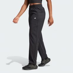 Spodnie Training. Czarne spodnie dresowe Adidas, xs, bez wzorów, z materiału, na fitness i siłownię. Za 261.00 zł.