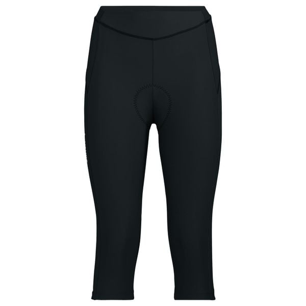 Legginsy 3/4 damskie VAUDE Advanced IV. Czarne legginsy Vaude, bez wzorów. W wyprzedaży za 320.80 zł.