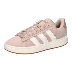 Buty ADIDAS GRAND COURT ALPHA 0 Nago. Brązowe obuwie sportowe Adidas, ze skóry, bez zapięcia, trekkingowe. Za 289.99 zł.
