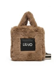 Liu Jo Torebka XS Tote TF5271 E0374 Beżowy. Brązowe torebki klasyczne Liu Jo, bez wzorów, z materiału, bez dodatków. Za 449.99 zł.